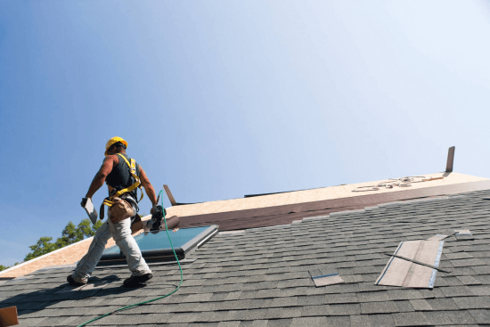 residential roof replacement